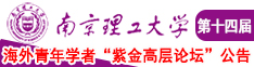 操大逼avhaHD南京理工大学第十四届海外青年学者紫金论坛诚邀海内外英才！